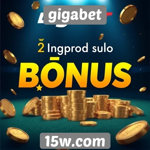 Recebendo bônus e promoções no gigabet